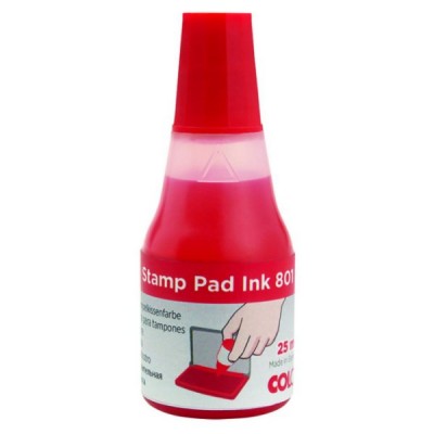 Tušas antspaudams COLOP 25ml, raudonas