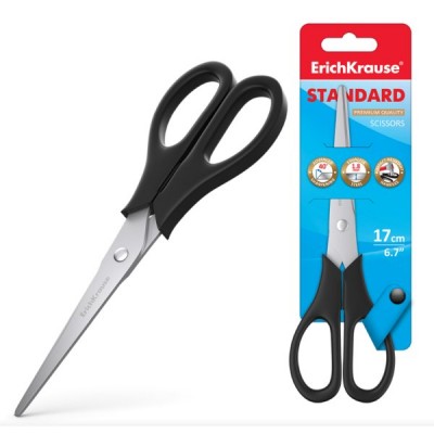 Žirklės ErichKrause Standard 17cm, kairiarankiams