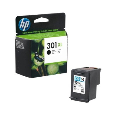 Rašalo kasetė HP 301XL OEM, juodos spalvos