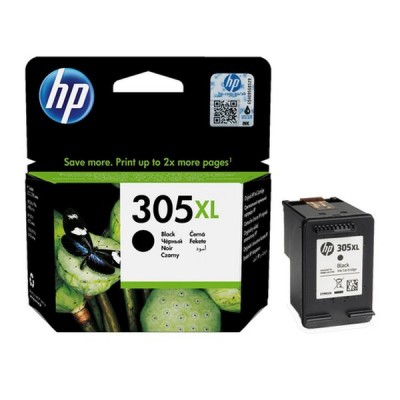 Rašalo kasetė HP 305XL OEM, juodos spalvos