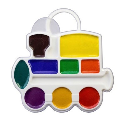 Akvarelė vaikams Luč Garvežiukas, 9 spalvų