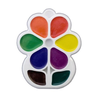 Akvarelė vaikams Luč Gėlytė, 8 spalvų