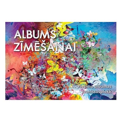 Piešimo albumas ABC A3 25 lapai 120 gr/m²