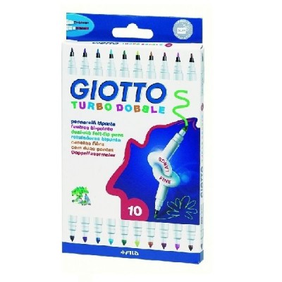 Flomasteriai Giotto Turbo Dobble 10sp.