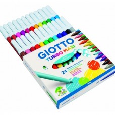 Flomasteriai Giotto Turbo Color 24sp.
