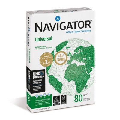 Biuro popierius Navigator Universal, A4, 80 g/m², 500 lapų