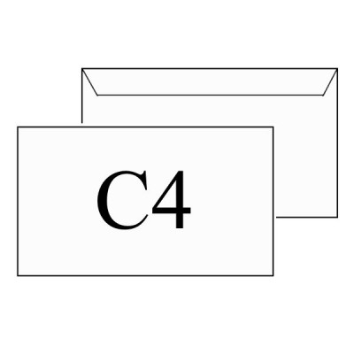 Vokas C4 baltas, 323 x 229 mm (1 vnt.)