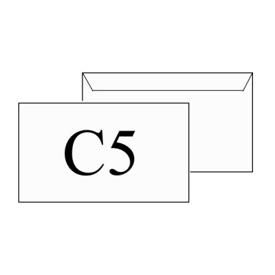 Vokas C5 baltas, 228 x 161 mm (1 vnt.)