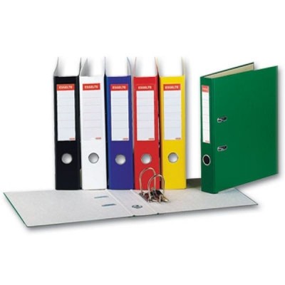 Segtuvas ekonominis A4 75mm Esselte, įvairių spalvų